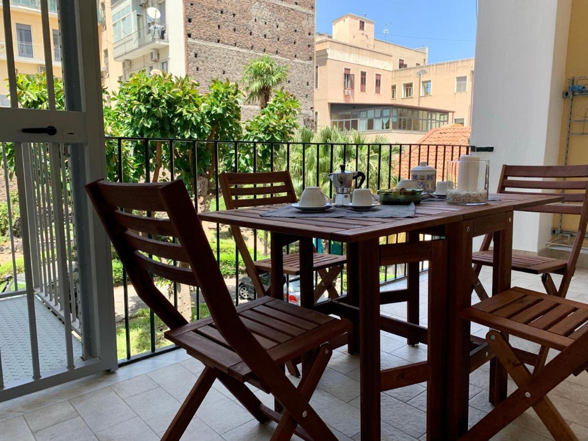 Vittorio Emanuele House Apartman Catania-Fontanarossai nemzetközi repülőtér Kültér fotó